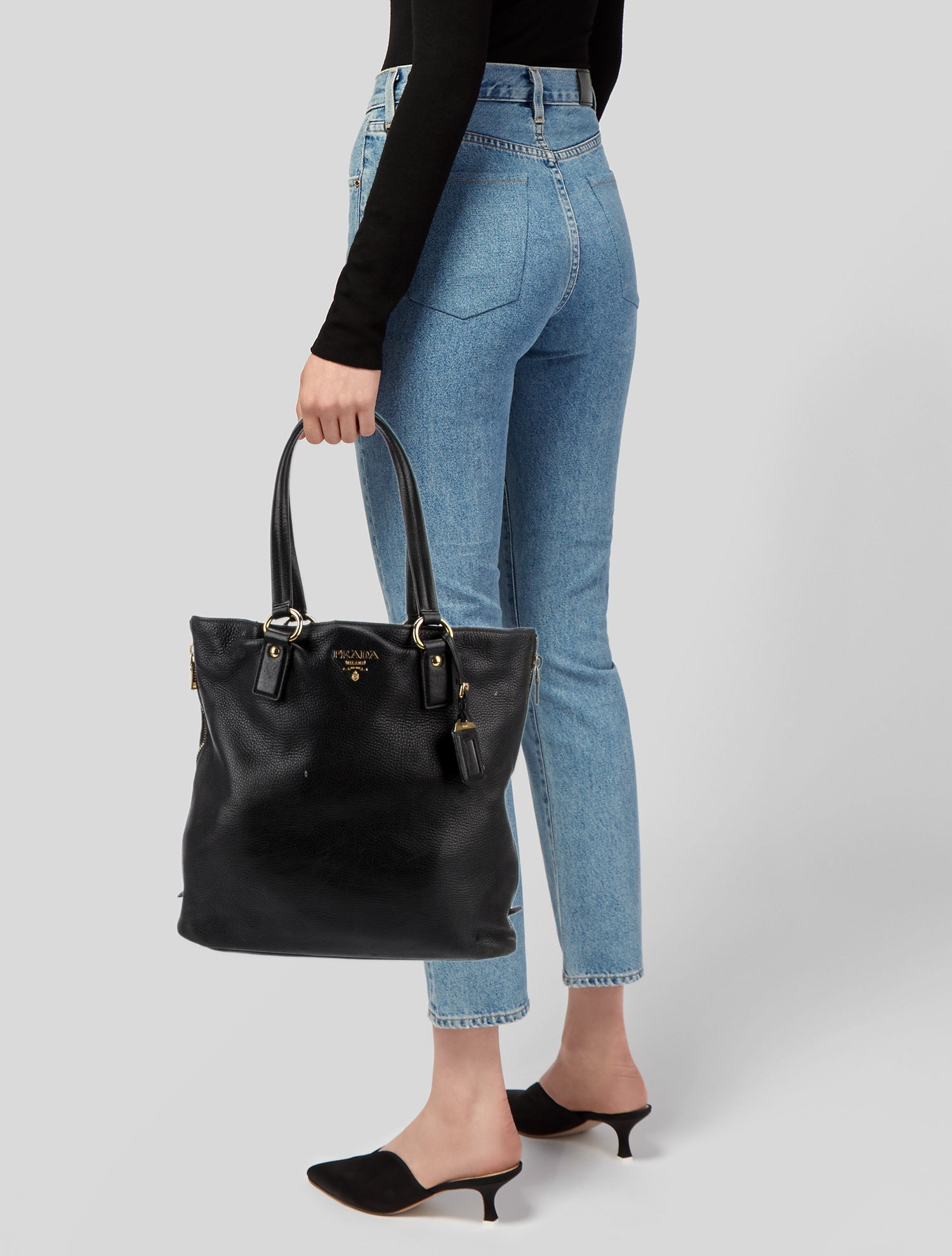 Prada Vitello Daino Leather Tote